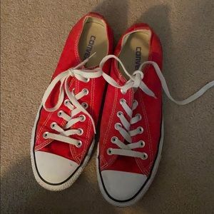 Red converse